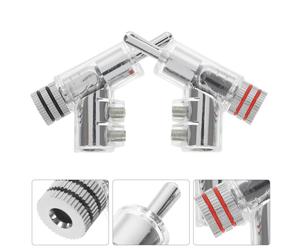 2 Pcs Spine A Banana Per Altoparlanti Connettori Altoparlante Spina