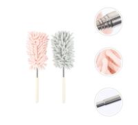 2 Pcs Spolverino Per Polvere Telescopico Piumino Allungabile Rimozione Della