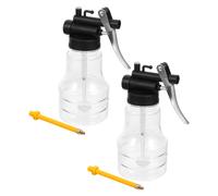 2 Pcs Spruzzatore Pompa Manuale Lubrificazione Dell'oliatore Per La Motore Mano