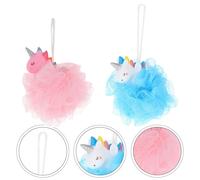 2 Pcs Spugnette Spugna Per Il Lavaggio Del Corpo Da Bagno Esfoliante