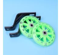 2 Pcs Stabilizzatori Lampeggianti Compatibile in Bicicletta Della Ruota Muta