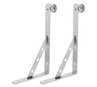 2 Pcs Staffa Bastone Per Portacanna Triangolare Armadio Tutore