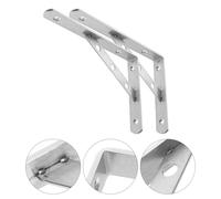 2 Pcs Staffa Di Scaffale Montata Parete Per Carichi Pesanti Forma Mobile