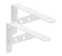 2 Pcs Staffa Mensola Pesante Staffe Mensole Da Muro Per Scaffali Montati Parete