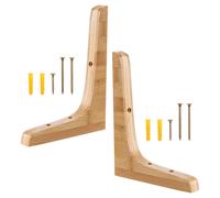 2 Pcs Staffe Di Scaffale Rustico Staffa Per Mensola Carichi Pesanti