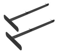 2 Pcs Staffe Perfboard Display Pegboard Accessori Pannelli Forati