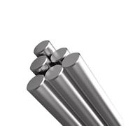 2 Pcs Stainless Steel Rods - 16-20mm Diameter, 500mm Length Metal Solid Shaft for DIY Crafts and Models(2Pcsx500mmx17mm)