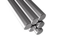 2 Pcs Stainless Steel Rods - 6mm to 10mm Diameter, 500mm Length Solid Metal Shaft for DIY Crafts and Model Projects(2Pcsx500mmx9mm)