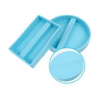 2 Pcs Stampi in Silicone Per L'artigianato Archiviazione Della Carta