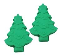 2 Pcs Stampi Per Dolci Silicone Torte Festive Stampo Dell'albero Di Natale