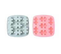2 Pcs Stampi Per Vaschette Il Ghiaccio Realizzazione in Silicone