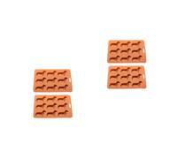 2 PCS Stampo Cubetti Ghiaccio Vaschetta Silicone Per Reticolo Di