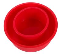 2 Pcs Stampo Muffin Silicone Stampi Torte Teglia Rotonda Per Fare Torta