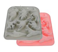 2 Pcs Stampo Per Caramelle Formine Dinosauri Strumento Cottura Stampi La