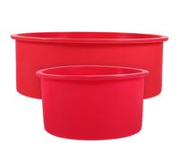 2 Pcs Stampo Per Dolci in Silicone Teglia Chiffon Cake Tortiere Rotonde