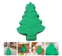 2 Pcs Stampo Per Torta Dell'albero Di Natale Stampi in Silicone Riutilizzabili