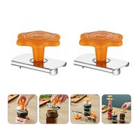 2 Pcs Stappa Bottiglie Apribottiglie Di Bottiglia in Acciaio Inossidabile