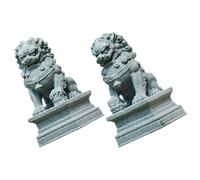 2 Pcs Statua Decorativa Del Leone Decorazioni Per La Casa Con Leoni Scultura Di