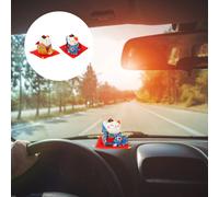 2 Pcs Statuette Gatti Ciondoli Per Auto Arredamento Interno Dell'auto