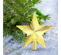 2 Pcs Stella Albero Di Natale Decorazione Dell'albero Puntale Per Pentagramma