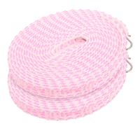 2 Pcs Stendibiancheria Antivento Corda Per Esterno Clothesline for Camping