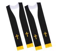 2 Pcs Stola Da Messa Per Il Clero Scialle Del Prete Nuziale Matrimonio