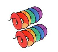 2 Pcs Striscia Arcobaleno Da Campeggio Decorazioni Per Tende Decorazione