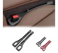 2 Pcs striscia di riempimento per fessure del sedile,Gap Sedile Auto Tappetino Riempimento Seggiolino Per Riempire Lo Spazio Tra Sedile E Console Blocco Caduta(Nero)