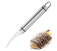 2 Pcs Strumento di pulizia gamberetti - Strumento multiuso per linea di gamberetti con lama | Taglierina utensile per svelare gamberetti in acciaio inox strumento essenziale Abbto