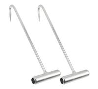 2 Pcs Strumento Di Sollevamento Per Tombini Gancio Del Coperchio Tombino