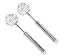 2 Pcs Strumento Per Uova Sbattitore Manuale Frusta Del Miscelatore