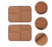 2 PCS Stuoia Paglia Tappetini Cani Mappetiera Per Animali Domestici