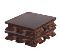 2 Pcs Supporto in Legno Per Piante Espositore Vasi Piastra Di Candele