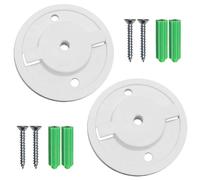 2 Pcs Supporto per fotocamera per TP Link, supporto per fotocamera per tapo, supporto da parete per fotocamera TP-Link Tapo bianco 56 mm con vite
