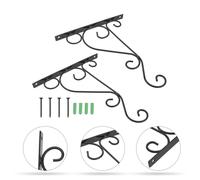 2 Pcs Supporto Portafiori Da Parete Vasi Appendere Per Piante Scaffale Di Fiore