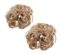 2 Pcs Synthetic Chignon Wig Scrunchies Parrucche Festa Da Costume
