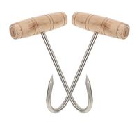 2 Pcs T Gancio Per Carne Da Macello in Acciaio Inossidabile Inossidabili