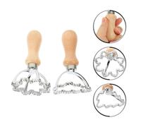 2 Pcs Taglia Biscotti Natalizi Natalizie Formine Per Sugar Cookie Taglierine