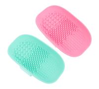 2 Pcs Tampone Per La Pulizia Dei Pennelli Tappetino Pulisci Da Trucco