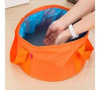 2 Pcs Tanica Acqua Campeggio Basino Di Lavaggio Vegetale Secchio Per Biancheria