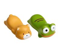 2 Pcs Tappetino Mouse Simpatico Da Polso Per Tasco Topo Cartone Animato