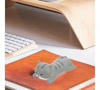 2 Pcs Tappetino Mouse Simpatico Per Il Resto Del Polso Da Tastiera