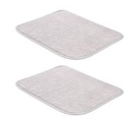 2 Pcs Tappeto Drenante Cucina Tappetino Asciuga Piatti Scolapiatti