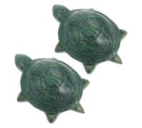 2 Pcs Tappi Coprivit Per Viti Bulloni Vite WC Figurine Di Tartaruga