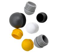 2 pcs tappi di plastica tappi spina inserti per gambe sedia, inserti rotondi per la sedia gambe protezioni per mobili bianco 28mm
