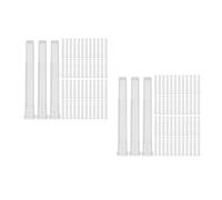 2 PCS Tappo Per Ago Tappi Siringa Accessori Da Laboratorio Sterili