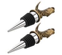 2 Pcs Tappo Per Bottiglia Di Vino Koi Sughero Riutilizzabile Accessori Bar