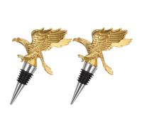 2 Pcs Tappo Per Vino Lega Tappabottiglie Metallo Bottiglia Silicone