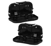 2 Pcs Tavolino Auto Accessorio Per Seggiolino Tavolo Di Portatile