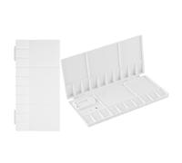 2 Pcs Tavolozza Plastica Acquerelli Vuota Vassoio Per Palette Ad Acquerello